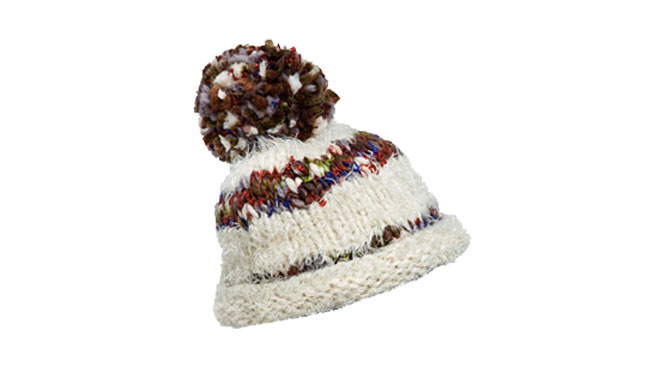 套頭針織帽，保暖毛線帽